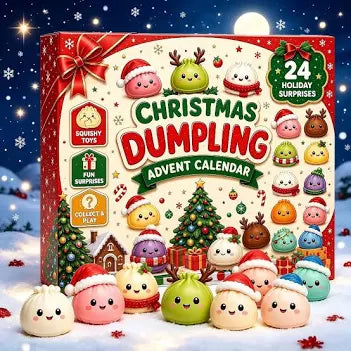 Calendrier de l'Avent Squishy de Noël